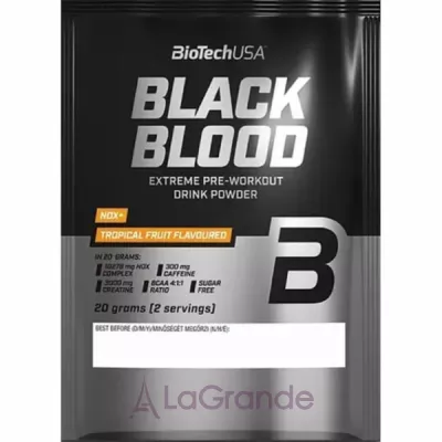 BioTech USA Black Blood NOX+ Tropical Fruit   