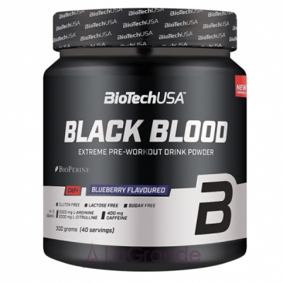 BioTech USA Blood CAF+ Blueberry   