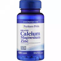 Puritan's Pride Chelated Calcium Magnesium Zin� ������� ������� "�������, ������, ����"