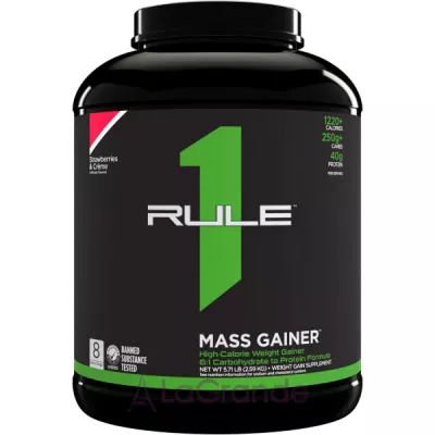 Rule 1 Mass Gainer Strawberries & Creme  