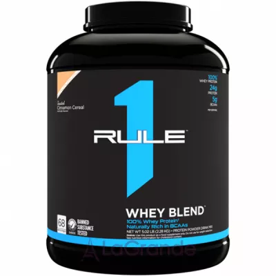 Rule 1 R1 Whey Blend Toasted Cinnamon Cereal   