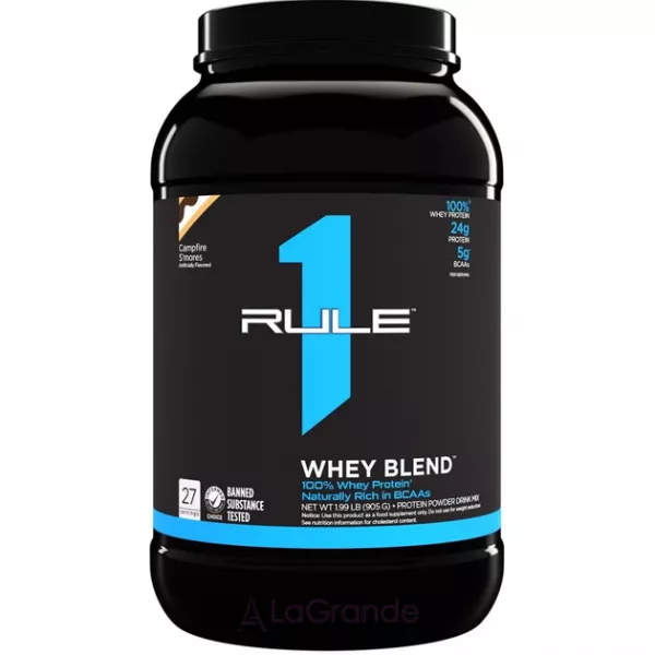 Rule 1 R1 Whey Blend Campfire S'mores ������ ������������ 