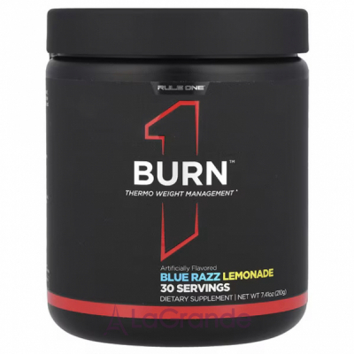 Rule 1 Burn Blue Razz Lemonade   