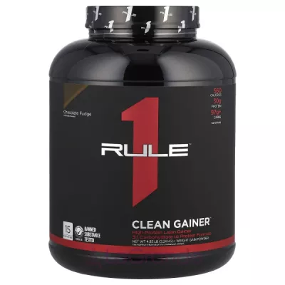 Rule 1 Clean Gainer Chocolate Fudge    