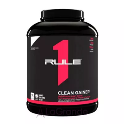 Rule 1 Clean Gainer Vanilla Creme    