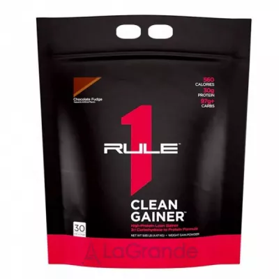 Rule 1 Clean Gainer Vanilla Creme    
