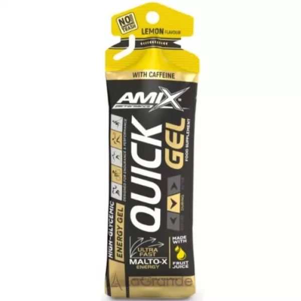 Amix Performance Amix� Quick Gel With Caffeine Lemon �������������� ���� � �������� 