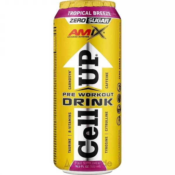 Amix CellUP Pre Workout Drink Tropical Breeze ����������������� �������� CellUP 