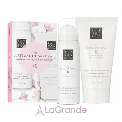 Rituals The Ritual Of Sakura Mini Travel Set  (b/cr/70ml + sh/gel/50ml)