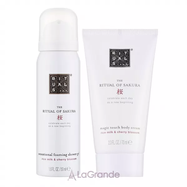 Rituals The Ritual Of Sakura Mini Travel Set ����� (b/cr/70ml + sh/gel/50ml)