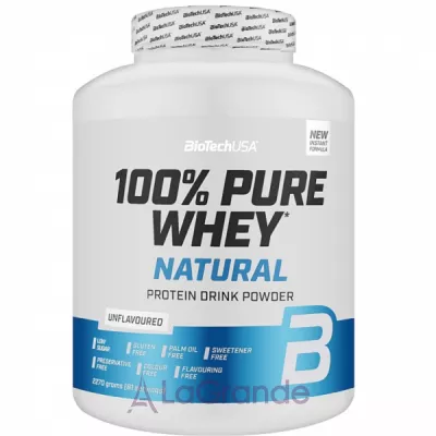 BioTech USA 100% Pure Whey Unflavoured   