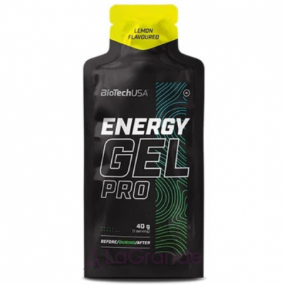 BioTech USA Energy Gel Pro Lemon   