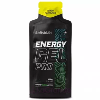 BioTech USA Energy Gel Pro Lemon   