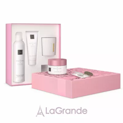 Rituals The Ritual Of Sakura Medium Gift Set 2024    (scr/125g + cr/100ml + foam/200ml + candle/140g)