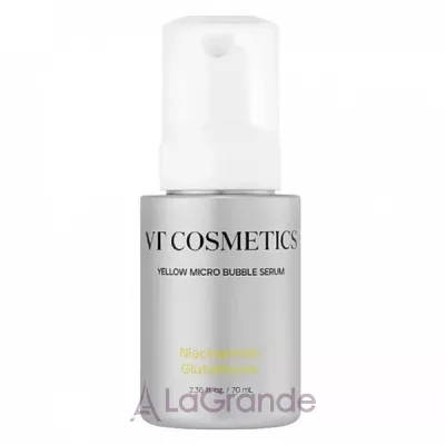 VT Cosmetics Niacinamide Glutathione Yellow Micro Bubble Serum       
