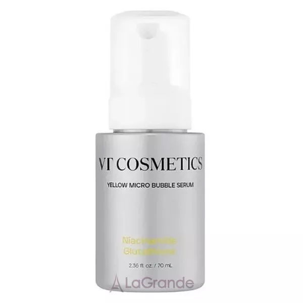 VT Cosmetics Niacinamide Glutathione Yellow Micro Bubble Serum ��������� ��������������� ������������ � ����������� � ����������