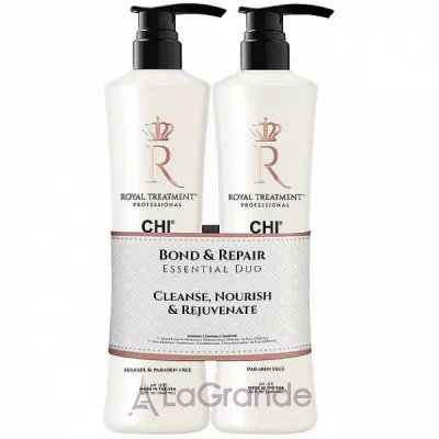 CHI Royal Treatment Bond & Repair Essential Duo    (shm/946ml + cond/946ml)