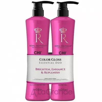 CHI Royal Treatment Color Gloss Protecting Essentials Duo     (shm/946ml + cond/946ml)