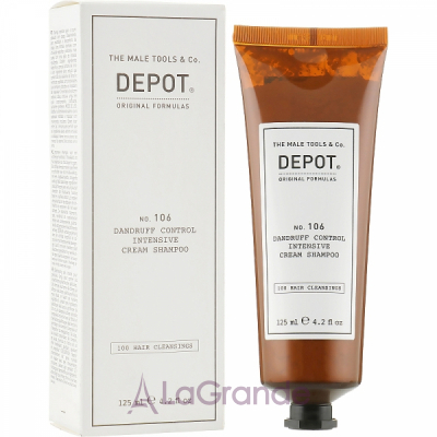 Depot  106 Dandruff Control Intensive Cream Shampoo    