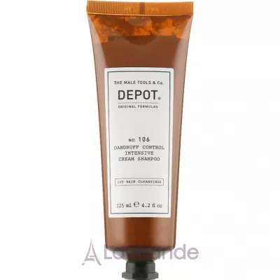Depot  106 Dandruff Control Intensive Cream Shampoo    