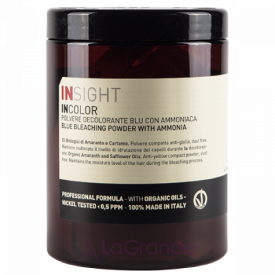 Insight Incolor Blue Bleaching Powder With Ammonia     