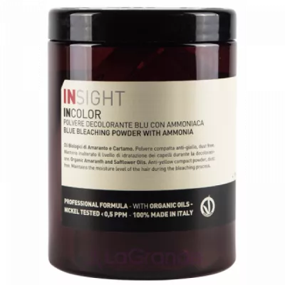 Insight Incolor Blue Bleaching Powder With Ammonia     