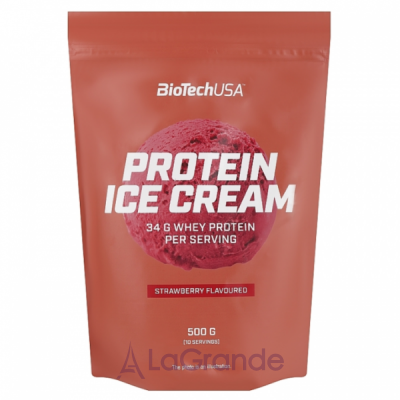 BioTech USA Protein Ice Cream Strawberry   