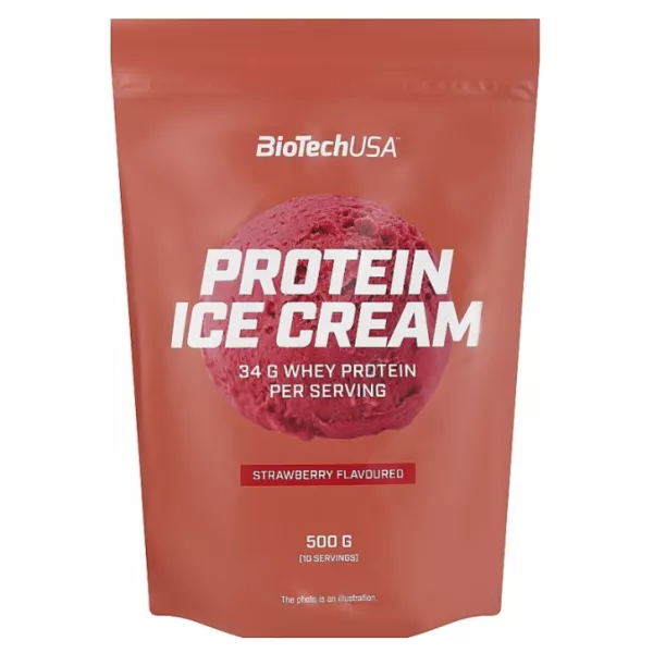 BioTech USA Protein Ice Cream Strawberry ����������� ��������� 