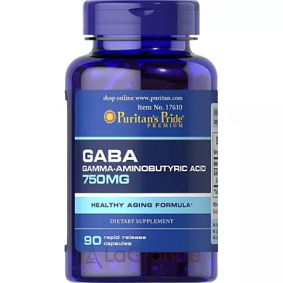 Puritan's Pride GABA 750 mg ĳ  