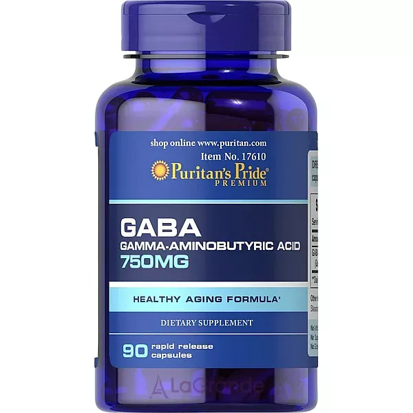 Puritan's Pride GABA 750 mg ����������� ������� 