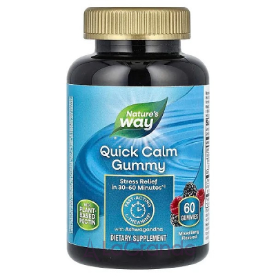 Nature's Way Quick Calm Gummy    ,     