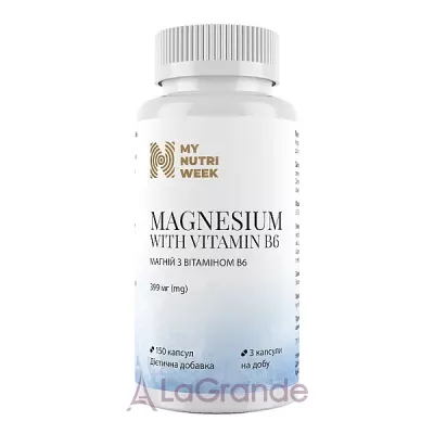 My Nutri Week Magnesium with Vitamin B6 399 mg   