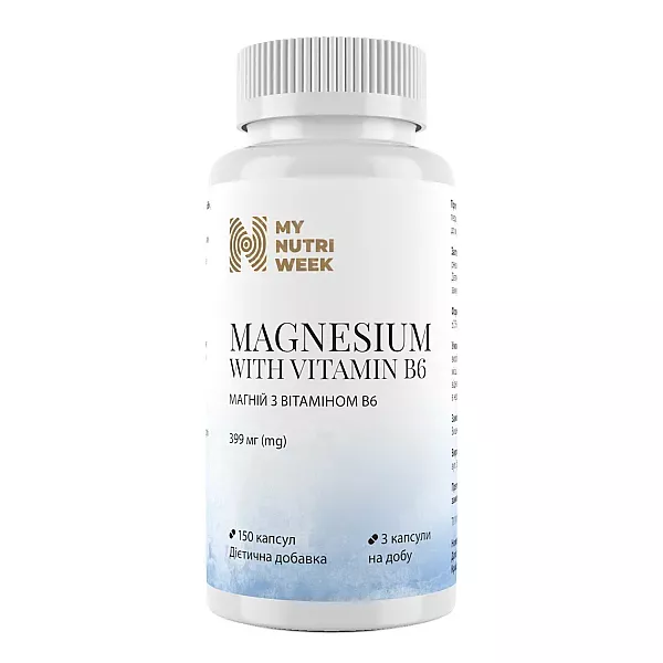My Nutri Week Magnesium with Vitamin B6 399 mg ĳ������ ������� 