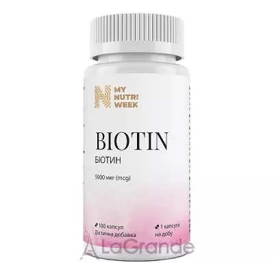 My Nutri Week Biotin 5000 mg   