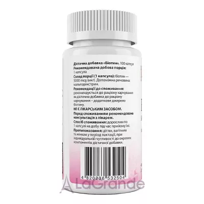 My Nutri Week Biotin 5000 mg   