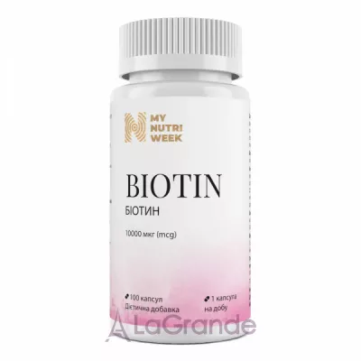 My Nutri Week Biotin 10000 mg   