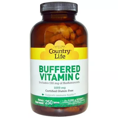 Country Life Buffered Vitamin C 1000 mg ĳ  