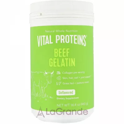 Vital Proteins Beef Gelatin Unflavored ĳ  