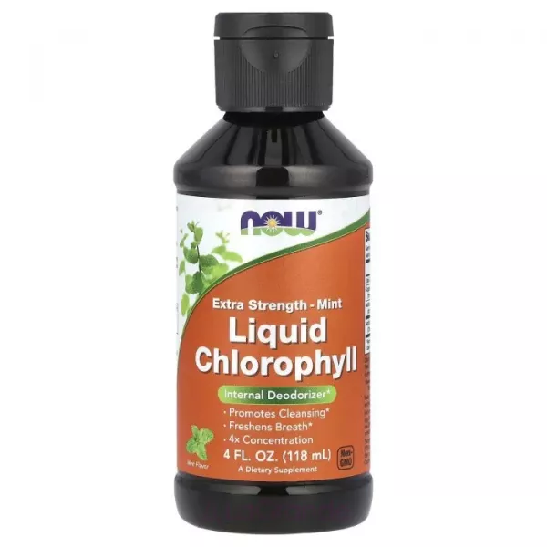 Now Foods Liquid Chlorophyll Extra Strenght Mint ����������� ������� 
