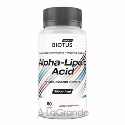 Biotus Sport Alpha-Lipoic Acid 300 mg   