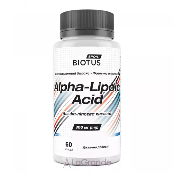 Biotus Sport Alpha-Lipoic Acid 300 mg ĳ������ ������� 