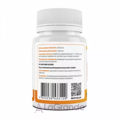 Biotus Vitamin K2 MK-7 100 mcg ĳ  