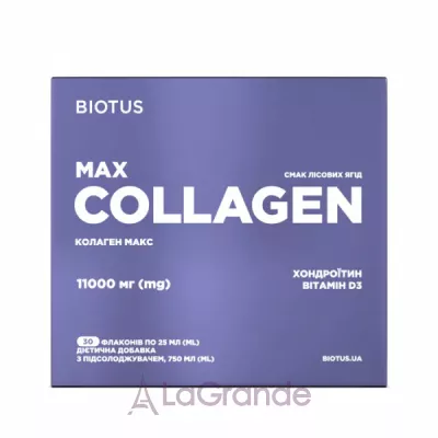Biotus Collagen Max Forest Berry Flavor   