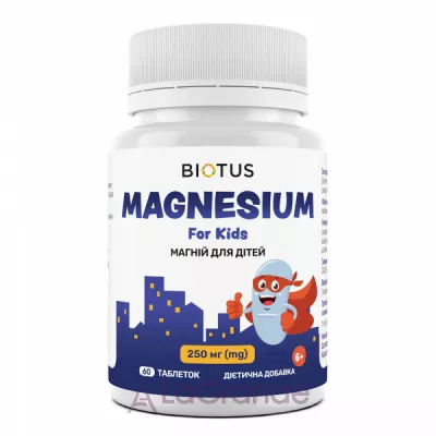 Biotus Magnesium For Kids 250 mg ĳ    