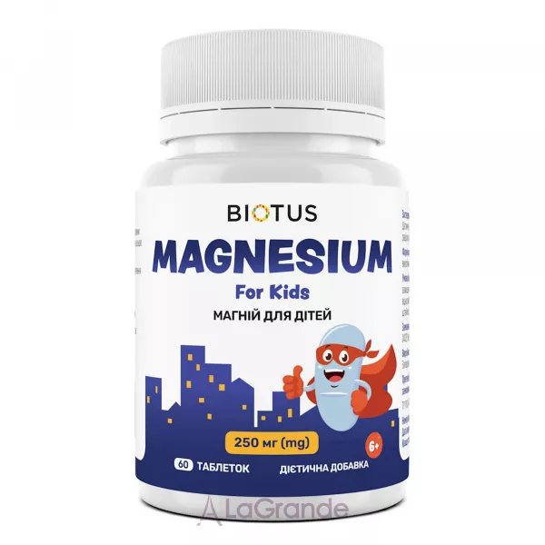 Biotus Magnesium For Kids 250 mg ĳ������ ������� ��� ���� 