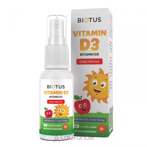Biotus Vitamin D3 200 IU ����� ��� ���� 