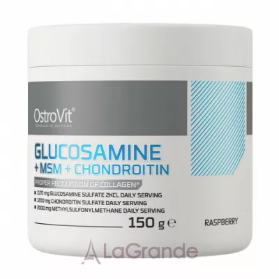 OstroVit Glucosamine+MSM+Chondroitin Raspberry ĳ  