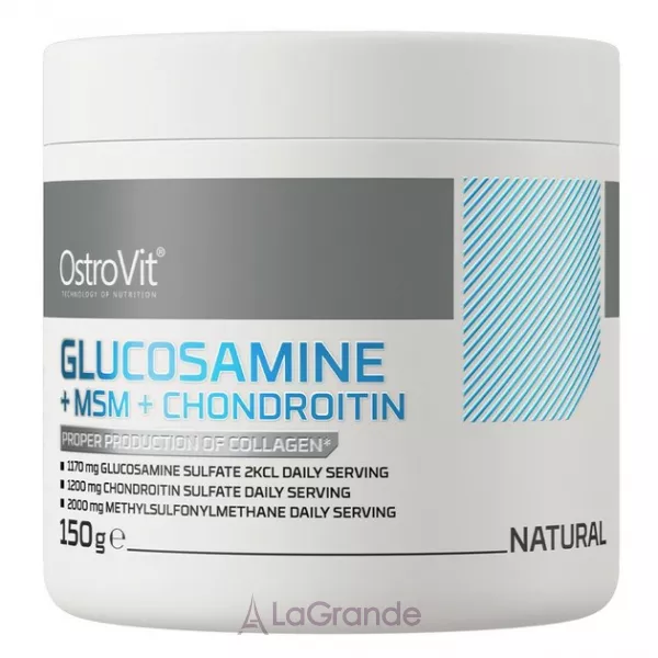 OstroVit Glucosamine+MSM+Chondroitin Natural ����������� ������� 