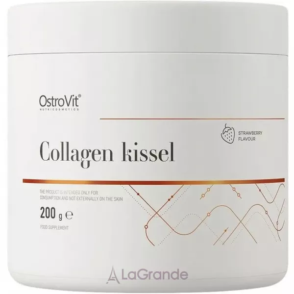 OstroVit Collagen Kissel Strawberry ĳ������ ������� 