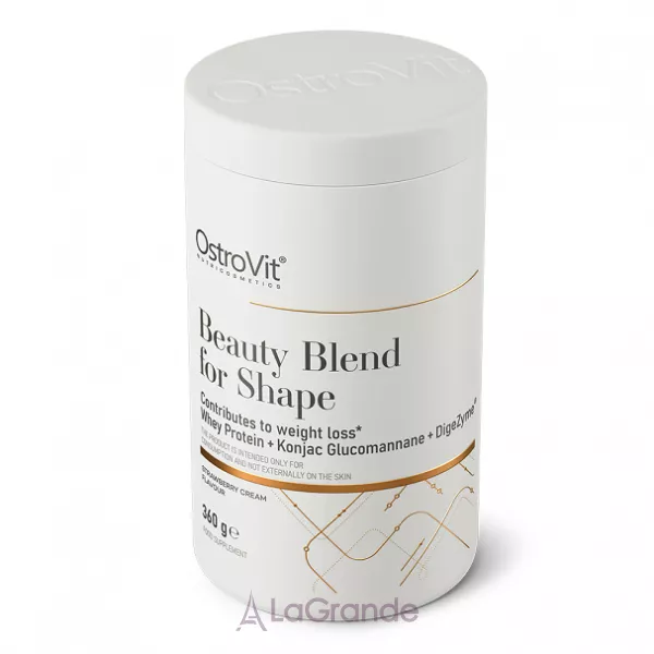 OstroVit Beauty Blend for Shap Strawberry Cream ������� ��� ����������� ������ � ��������� ��������� ����, ����� � ������ �� ������ 